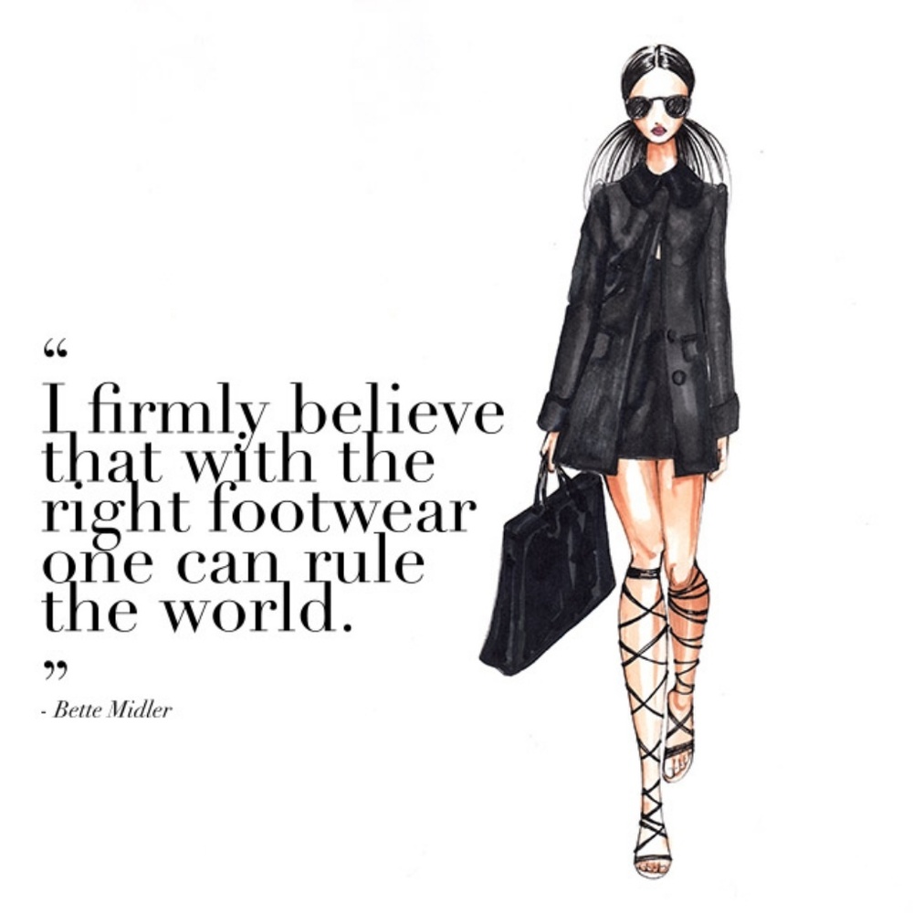 I firmly believe with right footwear one can rule